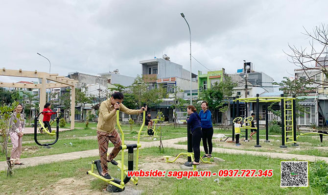 máy tập công viên đạp xe ngoài trời
